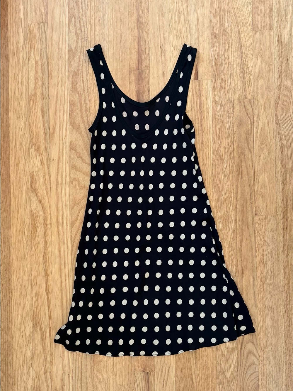 Betsey Johnson Vintage 90s Black & White Polka Dot Blazer and Dress - Picture 4 of 10